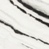 White and marble bathroom close up