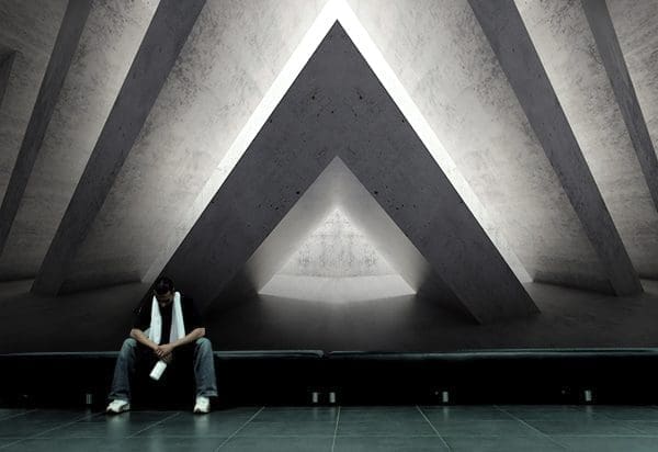Prism Light 3D Mural