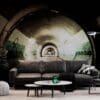Subway Road Tunnel 3D Mural