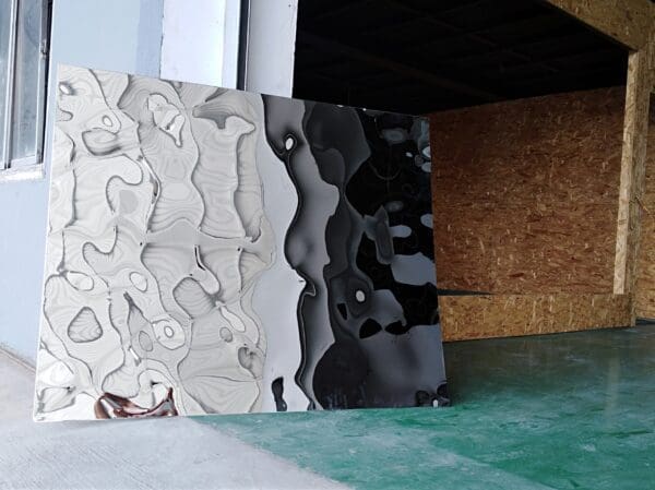 BigWave06 Stainless Steel Water Ripple Wall Panel and Ceiling Panel
