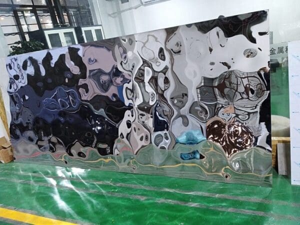BigWave07 Stainless Steel Water Ripple Wall Panel and Ceiling Panel