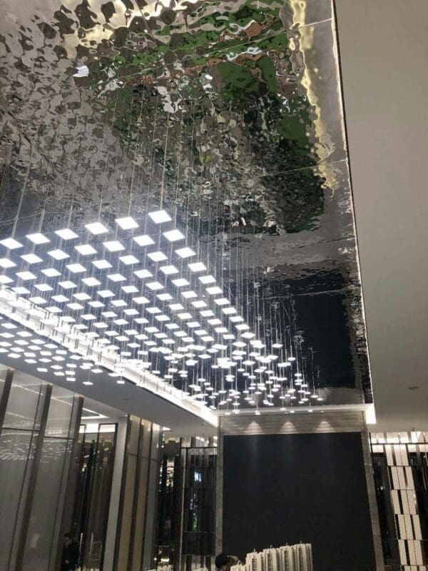 Ripple_B006b Stainless Steel Water Ripple Wall Panel and Ceiling Panel
