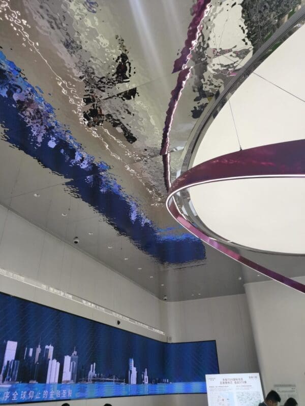 Ripple_B006k Stainless Steel Water Ripple Wall Panel and Ceiling Panel