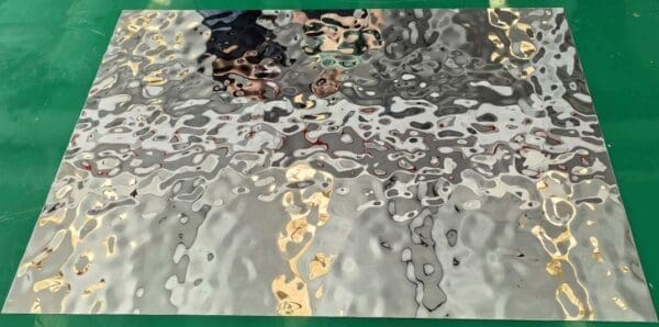 G Pattern water ripple stainless 001 S Pattern water ripple stainless steel panel
